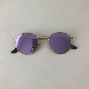 Round Purple Raybans